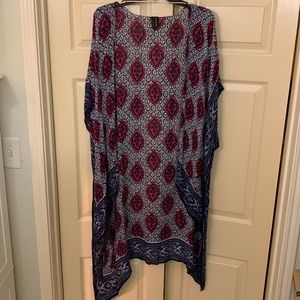 Express beautiful pattern kimono or robe